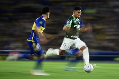 Palmeiras le sacó el empate a Boca en la ida de semifinales de la Libertadores