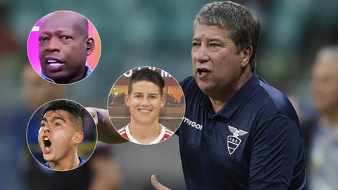 Bolillo Gómez habló del Tino Asprilla, de James y de Millonarios