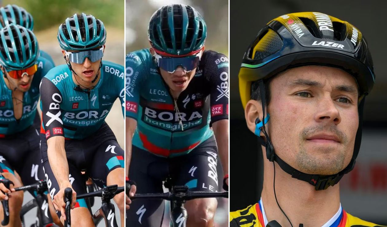 Bora Hansgrohe y Primoz Roglic