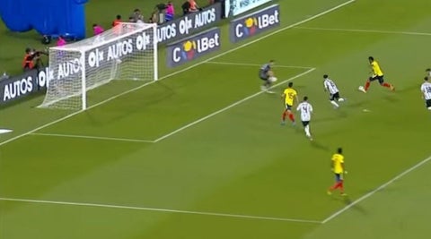 Borja se la comió vs Argentina