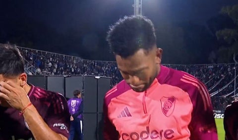 [Vídeo] Borja se lesionó en Argentina: se perdería el Superclásico River vs Boca