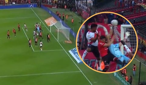 Video: Borja toca la puerta de la selección: golazo con River vs Colón