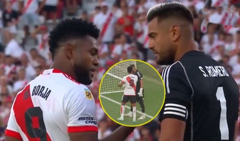 VIDEO: Borja y su pelea con 'Chiquito' Romero en clásico River vs Boca