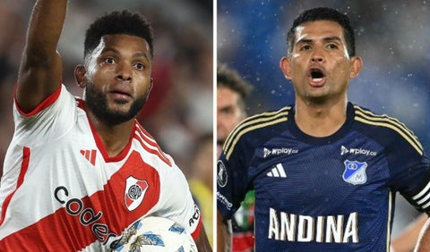 Miguel Ángel Borja y David Mackalister SIlva