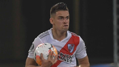 Rafael Santos Borré, delantero de River Plate