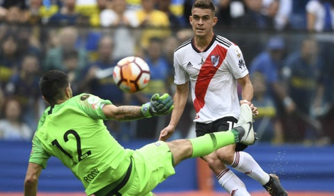Rafael Santos Borré - Boca vs River
