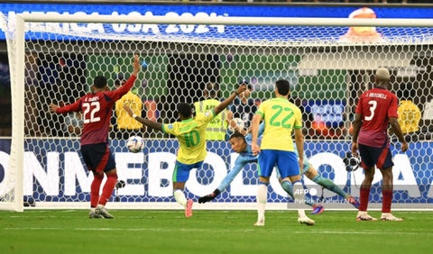 Brasil decepcionó y no venció a Costa Rica en su debut en Copa América