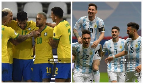 Brasil vs Argentina; Copa América