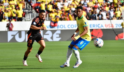 Brasil vs Colombia en Copa América 2024