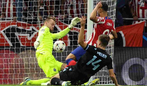 Brujas empató con Atlético de Madrid en Champions