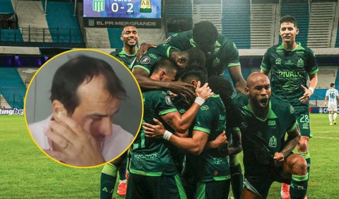 Jotas Mantilla se emocionó con la victoria de Bucaramanga en Libertadores