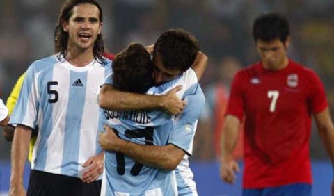 Diego Buonanotte en la Selección Argentina, año 2008