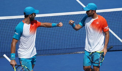 Juan Sebastián Cabal y Robert Farah, tenistas colombianos