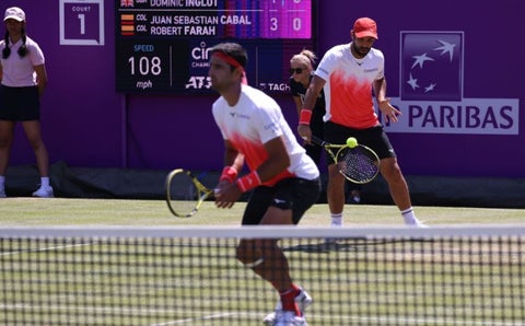 Cabal y Farah en Eastbourne