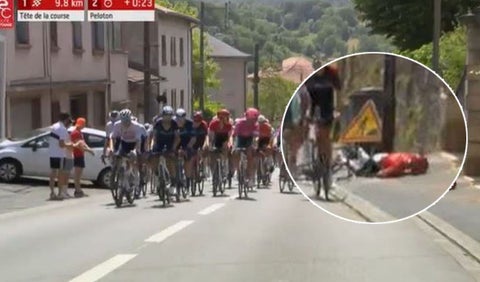 Nairo Quintana - Caída Ruta de Occitania