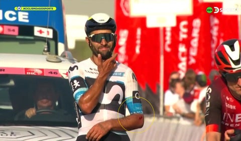 Caída de Fernando Gaviria en el UAE Tour 2025