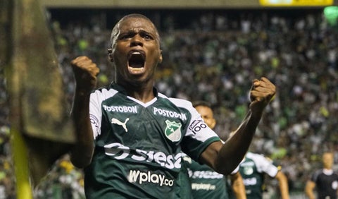 Deportivo Cali, jugadores celebrando