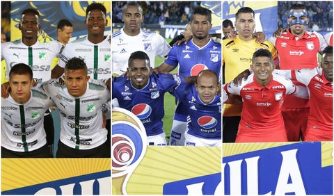 Deportivo Cali, Millonarios y Santa Fe