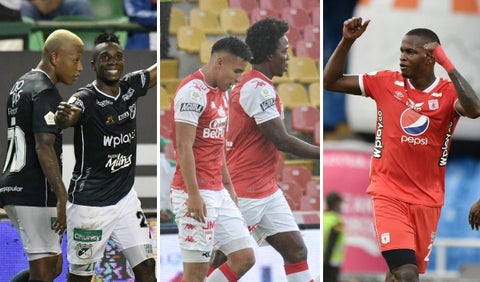 Cali, Santa Fe y América, Liga BetPlay