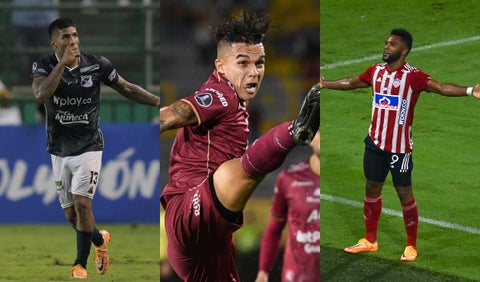 Cali, Tolima y Junior