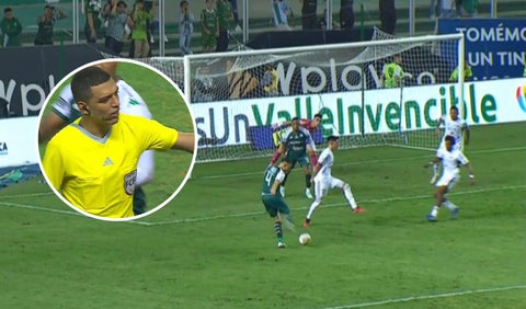 Video: polémico gol anulado al Cali que desató la furia ante Junior