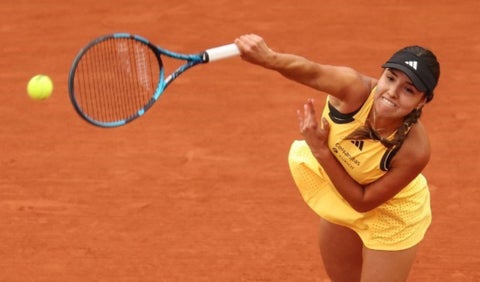 Camila Osorio en el Roland Garros