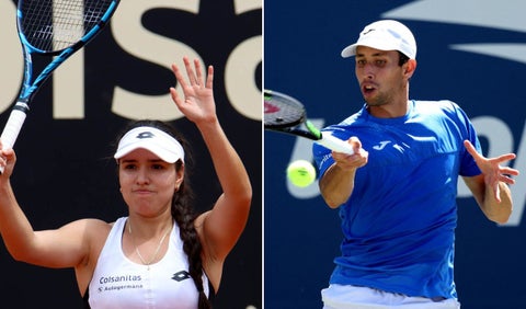Camila Osorio y Daniel Galán - US Open 2023