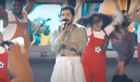 Camilo estrenó la canción del Mundial