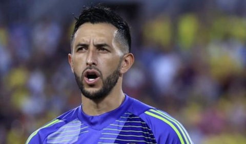 Camilo Vargas con la selección Colombia