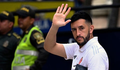 Camilo Vargas con la selección Colombia