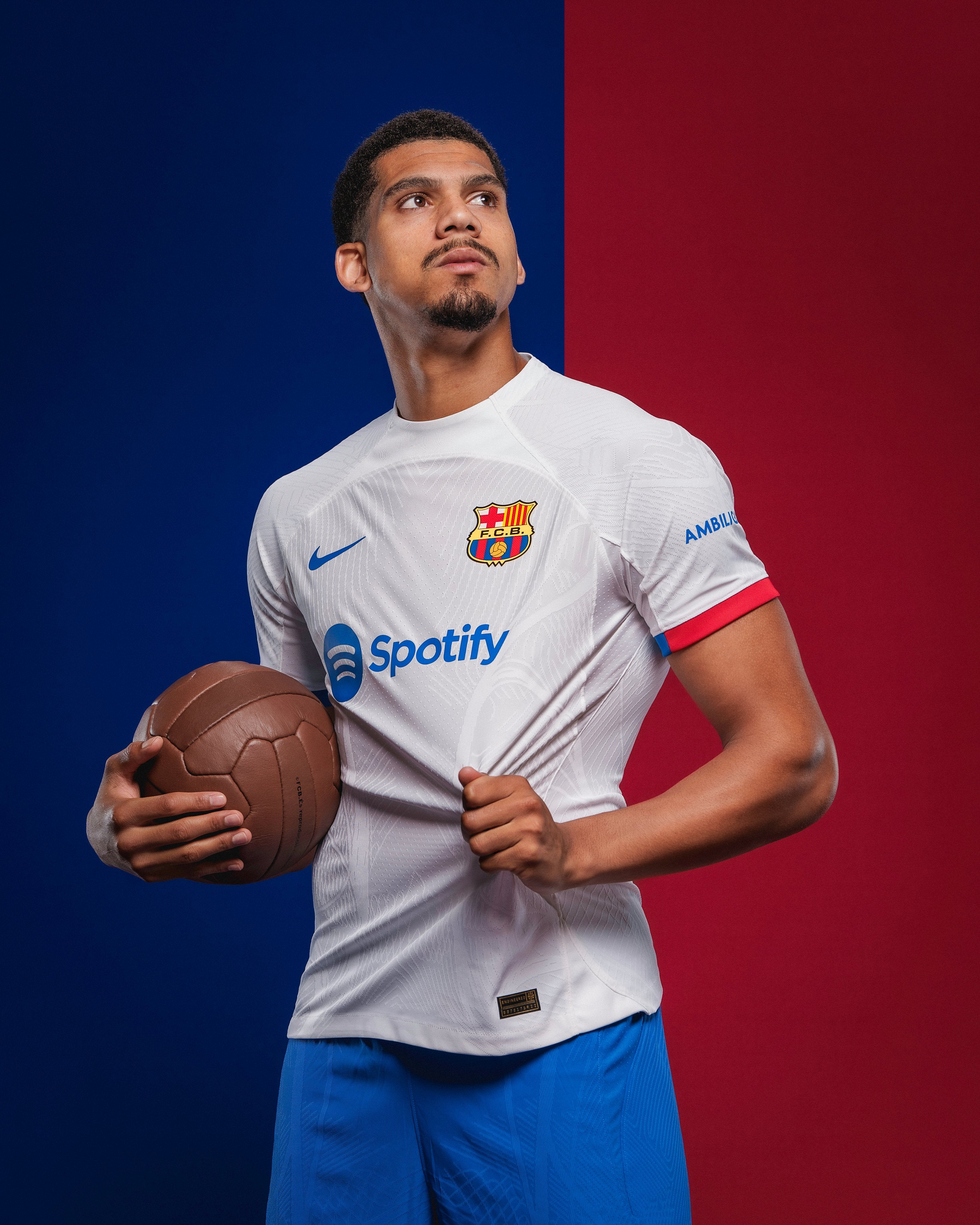 Camiseta blanca del Barcelona