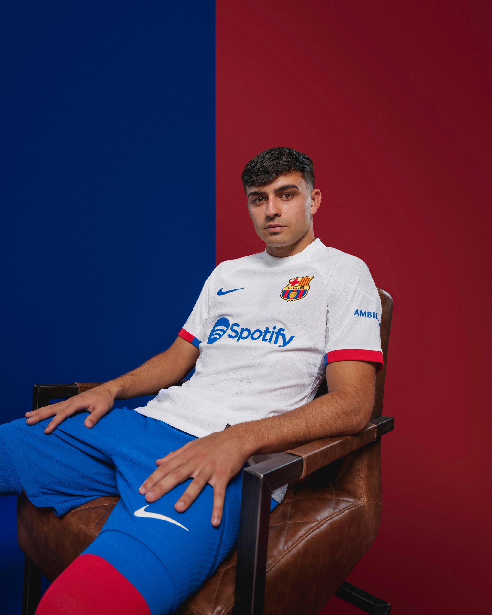 Camiseta blanca del Barcelona