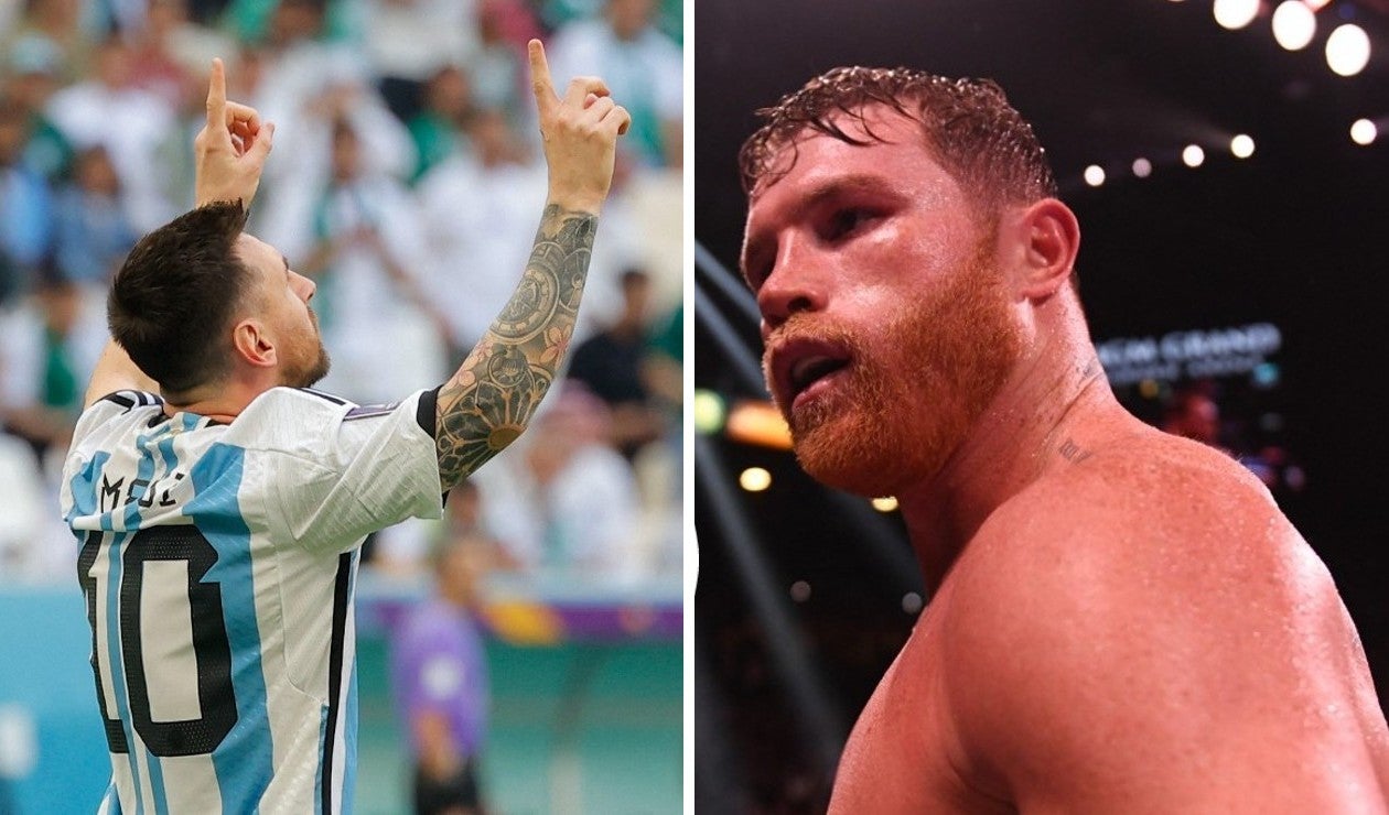 Canelo Álvarez amenazó a Lionel Messi
