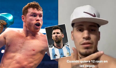 Canelo Álvarez fue retado por un boxeador argentino