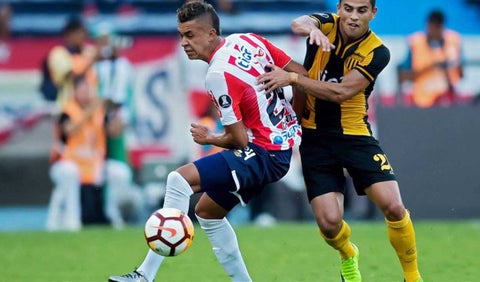 Víctor Cantillo, jugador del Junior