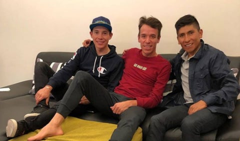 Urán, Nairo y Supermán López