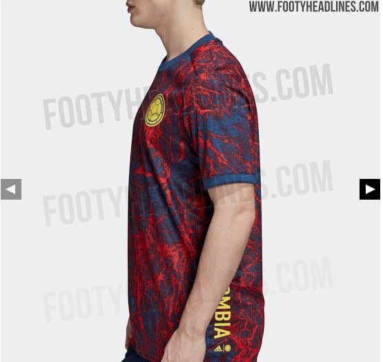 Camiseta Entrenamiento Selección Colombia 2020