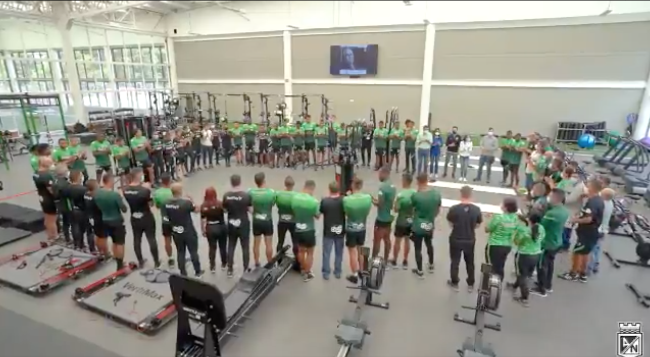 Captura de pantalla Atlético Nacional