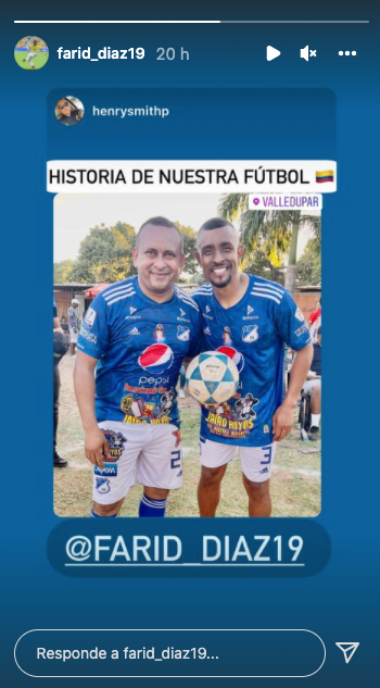 Captura de pantalla Farid Díaz