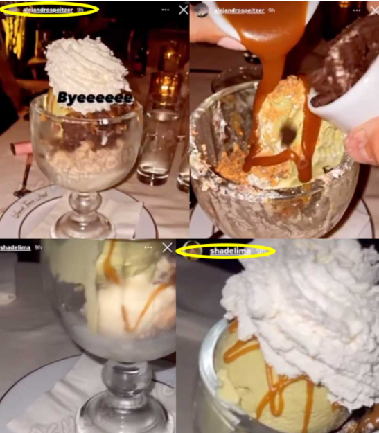 Shannon de Lima y Alejandro Speitzer historias intagram 