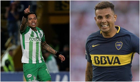 Dayro Moreno y Edwin Cardona