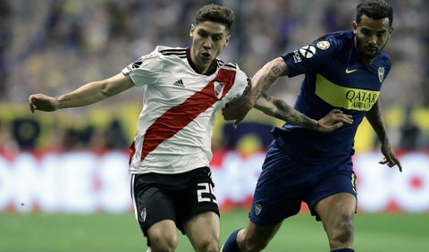 Edwin Cardona, jugador de Boca Juniors