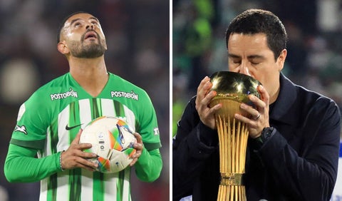 Edwin Cardona y Efraín Juárez