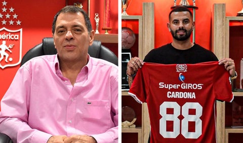 Edwin Cardona y Tulio Gómez