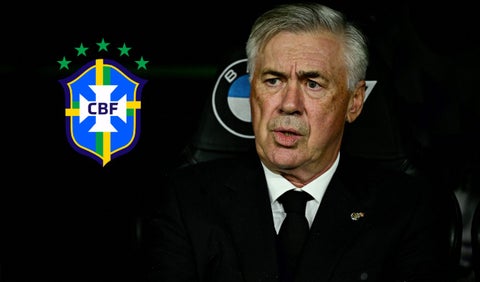 Carlo Ancelotti candidato para dirigir a la Selección de Brasil