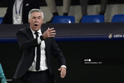 Carlo Ancelotti, DT del Real Madrid