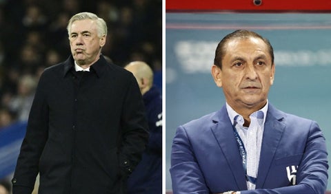 Carlo Ancelotti y Ramón Díaz