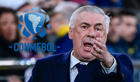 Carlo Ancelotti con la CONMEBOL