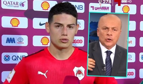 Carlos Antonio Vélez le respondió a James por decir que los periodistas son tóxicos