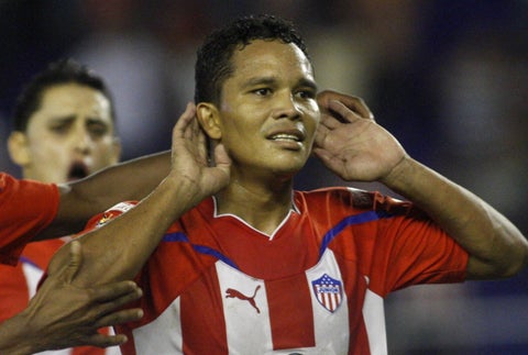 Carlos Bacca en su primera época con el Junior